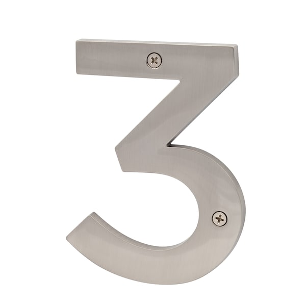 Sure-Loc Hardware Sure-Loc Hardware Zinc House Number 5, No. 3, Satin Nickel HN5-3 15 - main